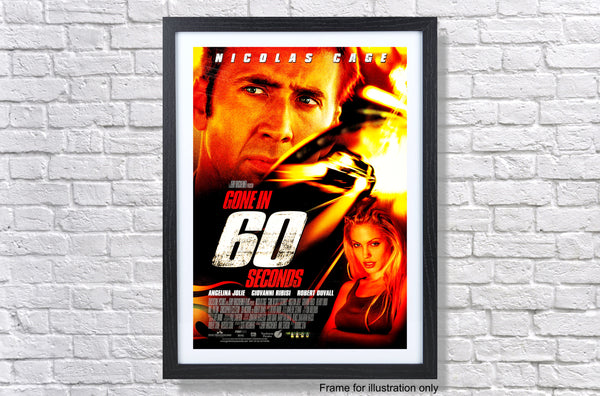 Gone In 60 Seconds 2000 Movie Poster