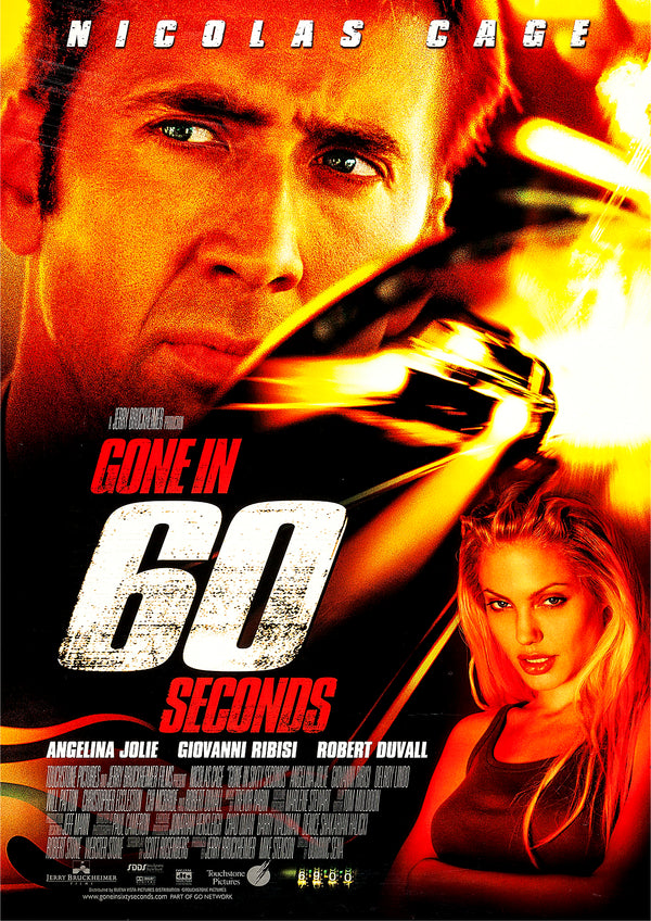 Gone In 60 Seconds 2000 Movie Poster