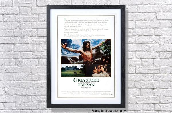 Greystoke The Legend Of Tarzan Lord Of The Apes 1984 Movie Poster