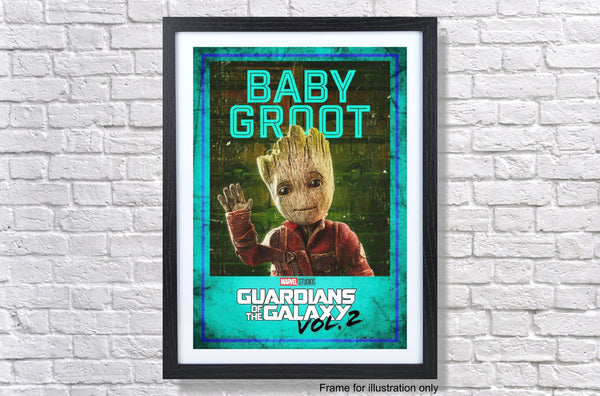 Guardians Of The Galaxy Baby Groot Poster