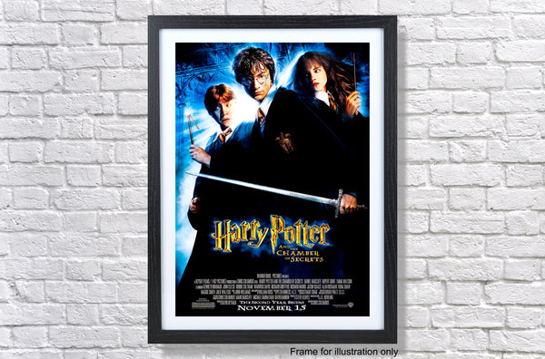 Harry Potter And The Chamber Of Secrets 2002 Movie Poster