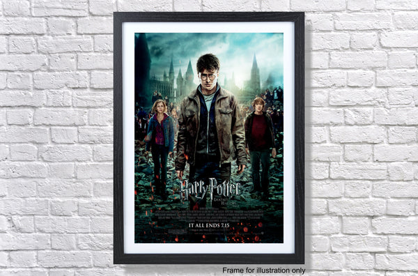 Harry Potter And The Deathly Hallows Part 2 Movie Poster