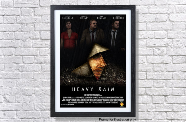 Heavy Rain 2010 Game Poster