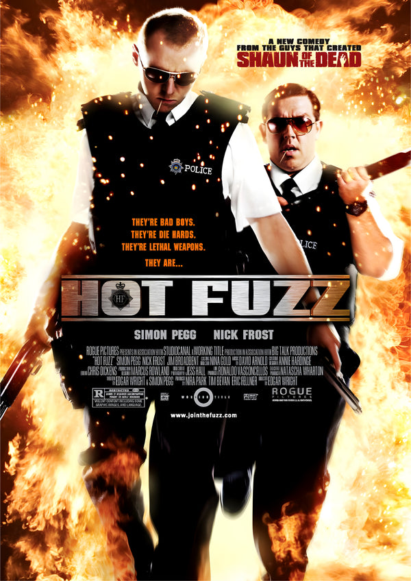 Hot Fuzz 2007 Movie Poster