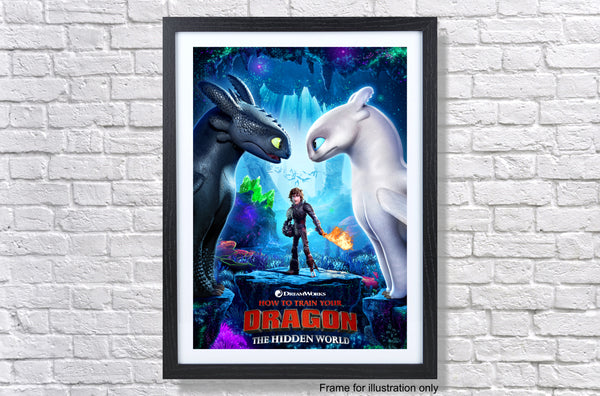 How To Train Your Dragon 3 The Hidden World 2019 Movie Poster