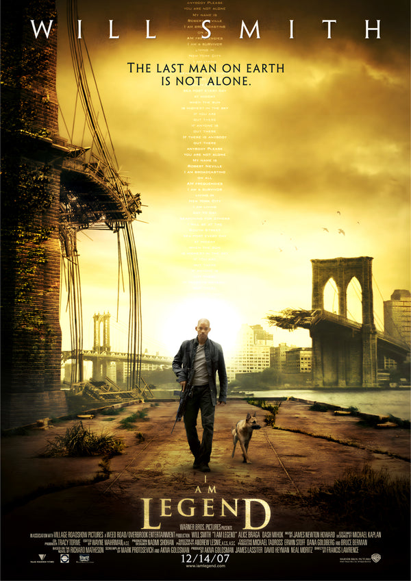 I Am Legend 2007 Movie Poster