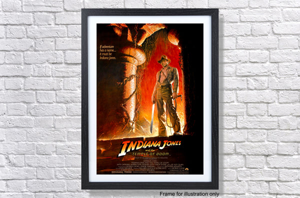 Indiana Jones And The Temple Of Doom 1984 Teaser Poster