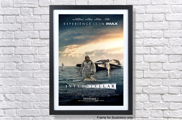 Interstellar 2014 Imax Movie Poster