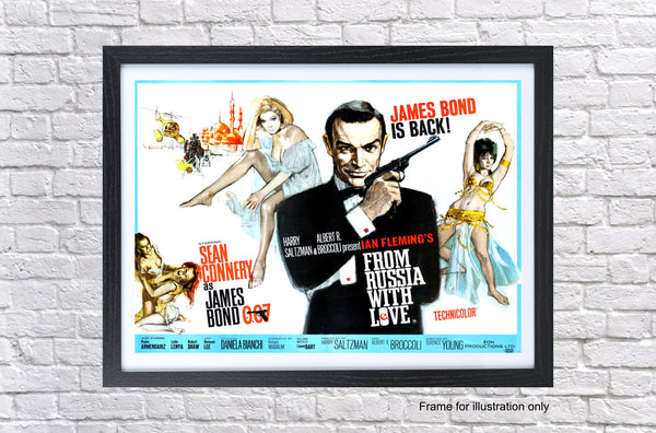 James Bond 007 From Russia With Love Movie Poster