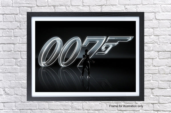 James Bond 007 Logo Poster