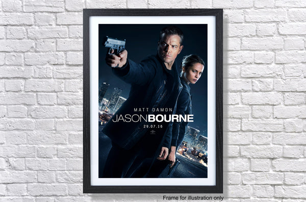 Jason Bourne 2016 Movie Poster