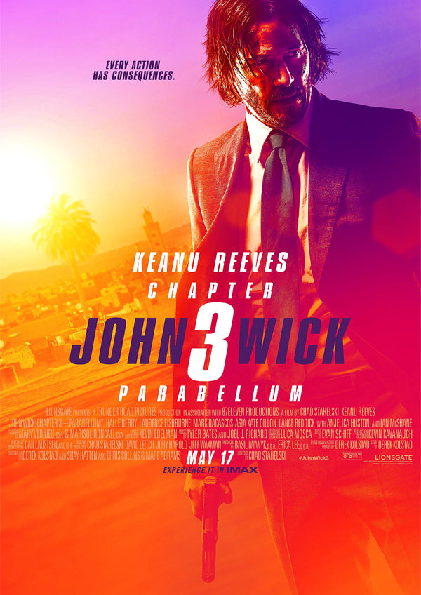 John Wick 3 Parabellum 2019 Movie Poster