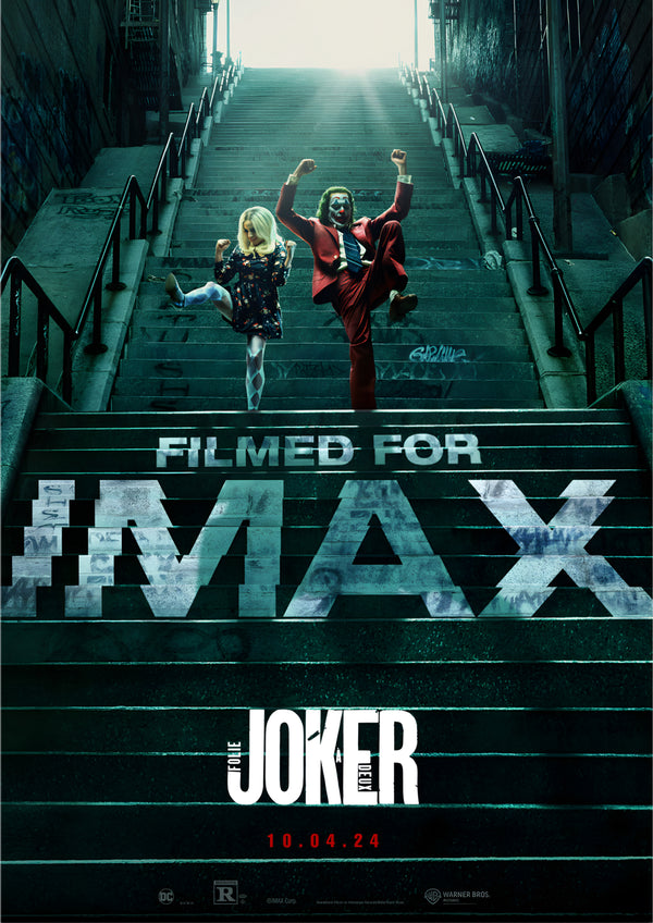 Joker Folie A Deux 2024 Imax Movie Poster