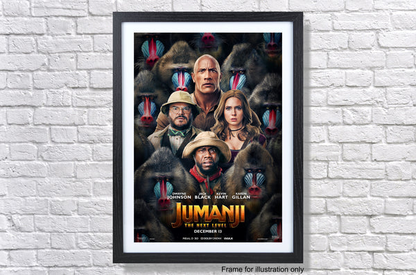 Jumanji The Next Level 2019 Teaser Poster