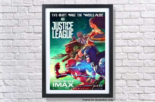 Justice League 2017 Imax Poster