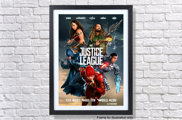 Justice League Movie Poster 2017