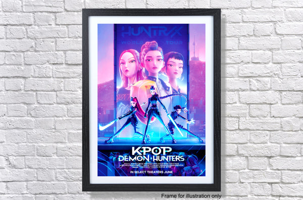 KPop Demon Hunters 2025 Movie Poster