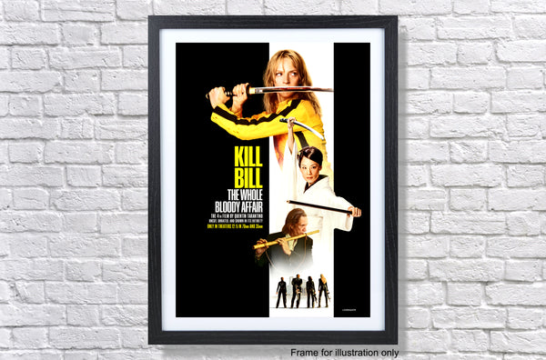 Kill Bill The Whole Bloody Affair 2025 Movie Teaser Poster