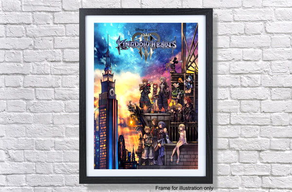 Kingdom Hearts 3 Poster