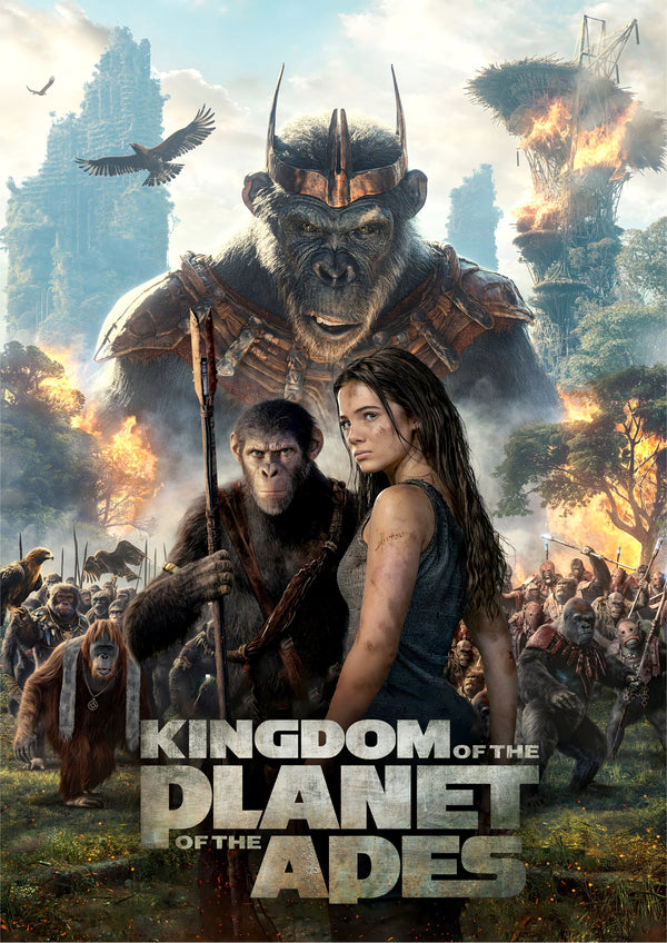 Kingdom Of The Planet Of the Apes 2024 Movie Poster