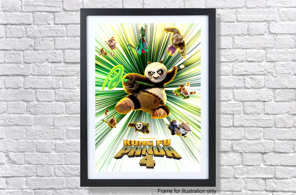 Kung Fu Panda 4 2024 Teaser Movie Poster