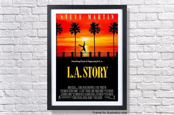 L.A. Story 1991 Movie Poster