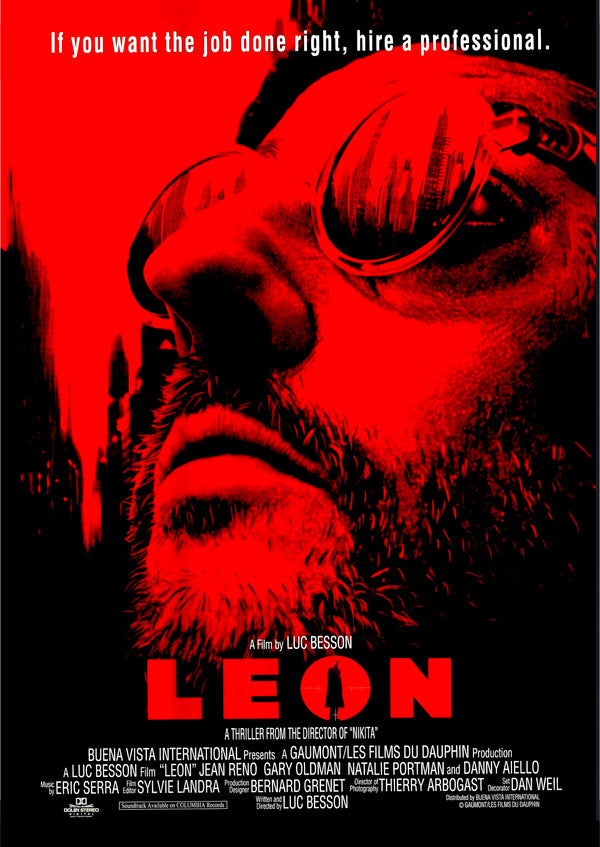 Leon The Professional 1994 Teaser Movie Poster