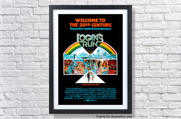 Logans Run 1976 Movie Poster