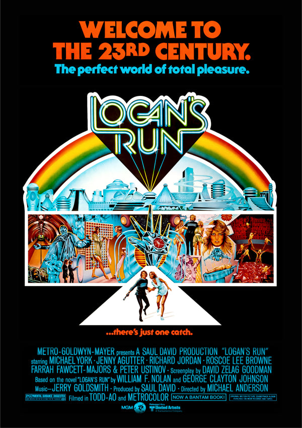Logans Run 1976 Movie Poster
