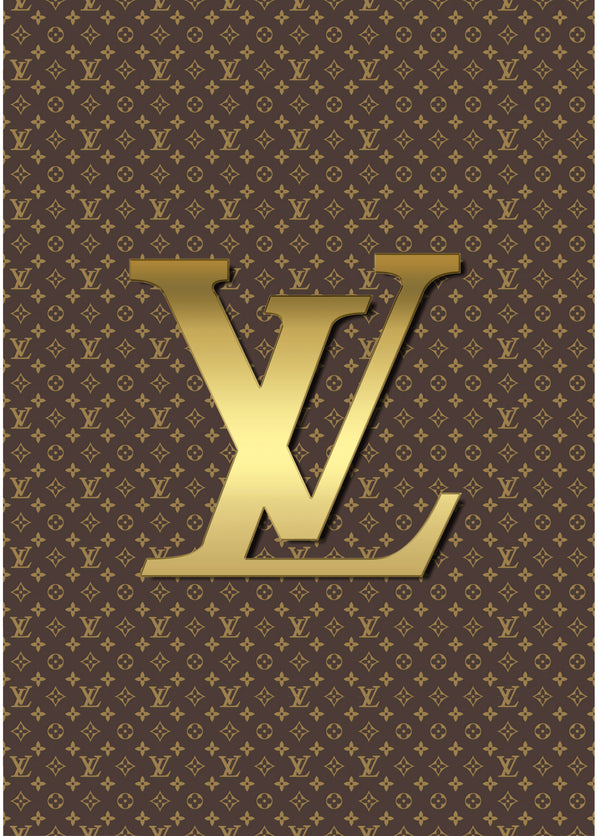 Louis Vuitton Pattern Poster