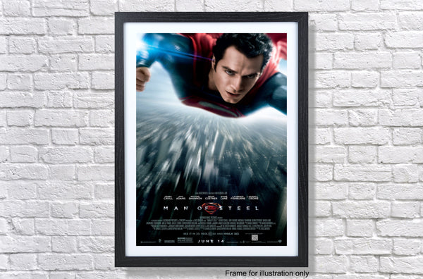 Man Of Steel 2013 Movie Poster