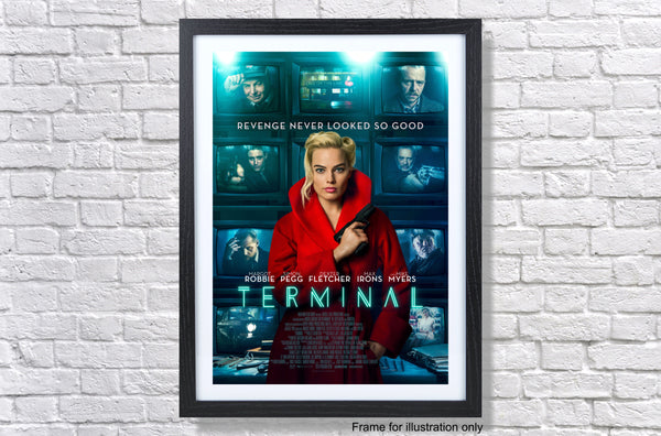 Margot Robbie Terminal 2018 Movie Poster