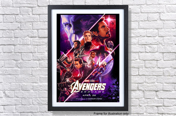 Marvel Avengers Endgame Dolby Movie Poster