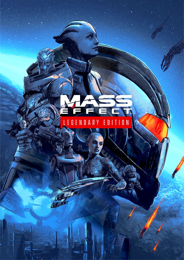 Mass Effect Legendary Edition 2021 Game Poster