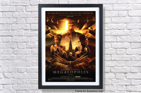 Megalopolis 2024 Imax Movie Poster