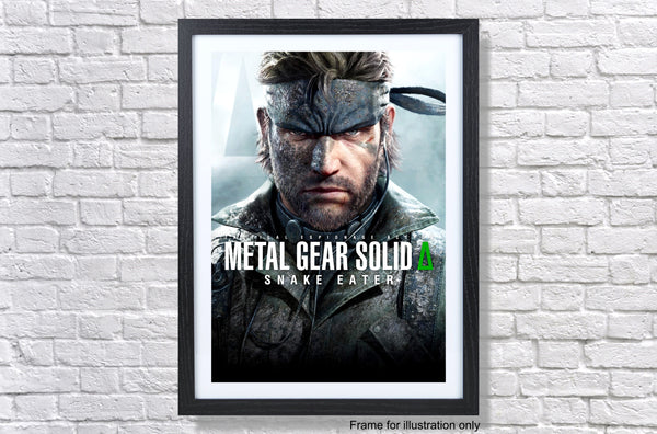 Metal Gear Solid Delta Snake Eater Game Poster