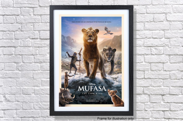 Mufasa The Lion King 2024 Movie Poster