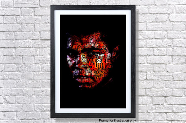 Muhammad Ali - Impossible Is Nothing Poster Poster