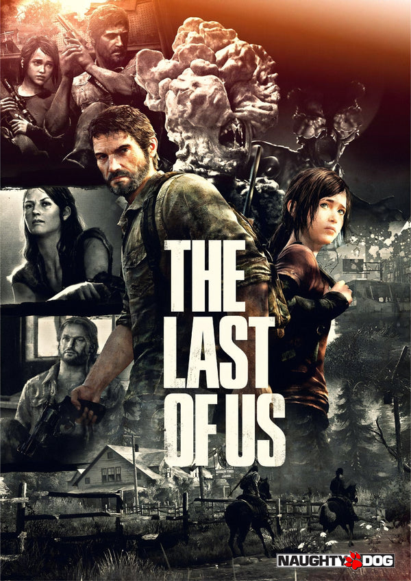 Naughty Dog The Last Of Us Game Poster