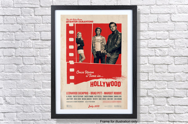 Once Upon A Time In Hollywood 2019 Teaser Poster