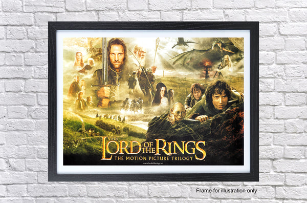 Peter Jackson The Lord Of The Rings Trilogy Poster