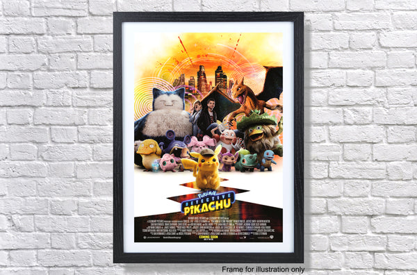 Pokemon Detective Pikachu 2019 Movie Poster