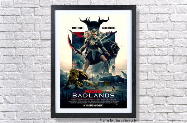 Predator Badlands 2025 Movie Poster
