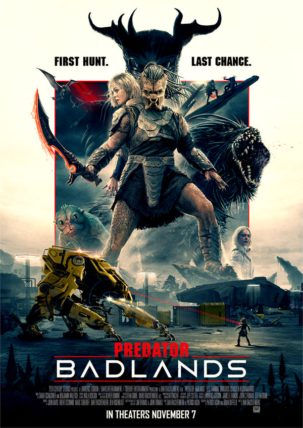 Predator Badlands 2025 Movie Poster