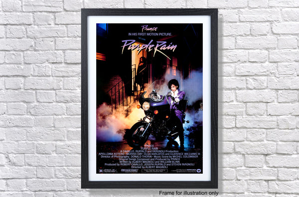 Purple Rain 1984 Movie Poster