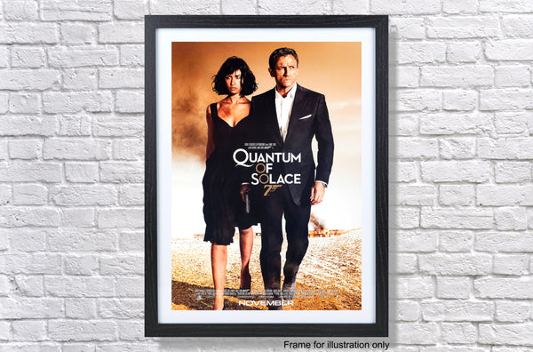 Quantum Of Solace 2008 Movie Poster