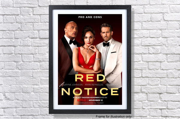 Red Notice 2021 Movie Poster