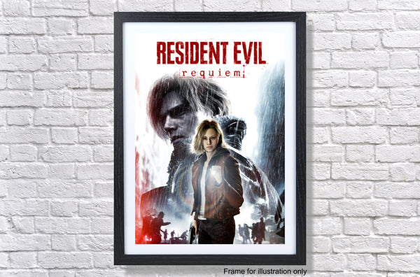 Resident Evil Requiem Game Poster
