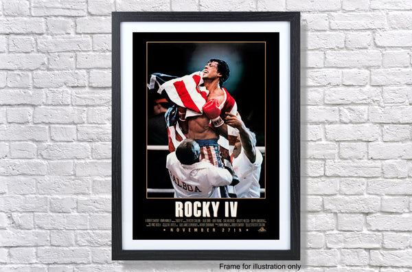 Rocky IV 1985 Movie Poster