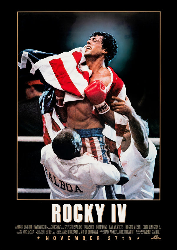 Rocky IV 1985 Movie Poster